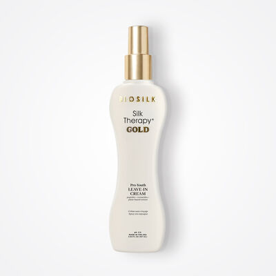 BioSilk Silk Therapy Gold Pro-Youth Leave-In Cream - 5.64 Ounces